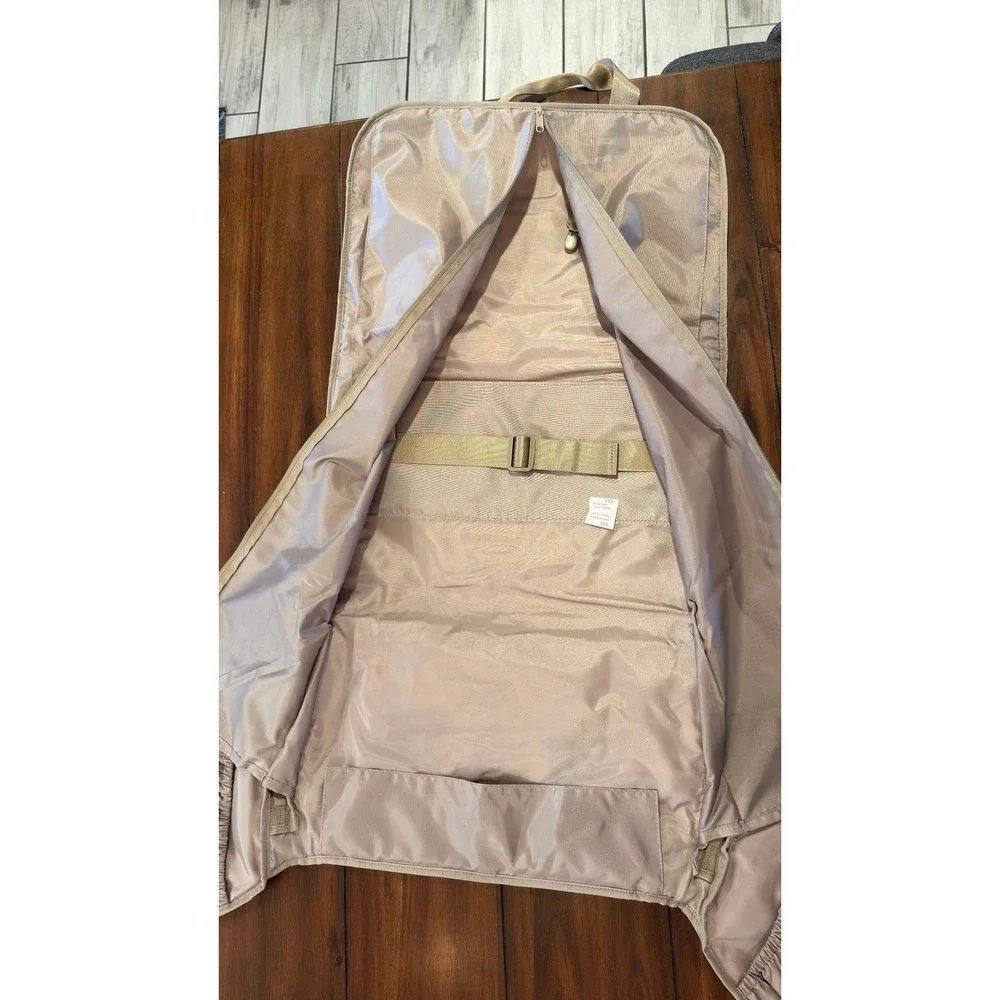 Halfday Convertible Garment Duffel Bag 40L Tan Heathered Travel Weekender NEW